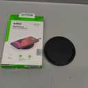 Belkin Quick Charge Wireless Charging Pad - 10W Qi-Certified Charger Pad for iPhone, Samsung Galaxy, Apple Airpods Pro & More - Charge While Listening to Music, Streaming Videos, & Video Calls - Black