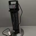 SereneLife Infrared Patio Heater, Electric Patio Heater for Indoor/Outdoor Use, Portable Heater, 900 W, for Restaurant, Patio, Backyard, Garage, Decks (Black)