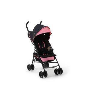 Ingenuity 3D Mini Convenience Stroller Lightweight Stroller with Compact Fold, Multi-Position Recline, Canopy with Pop Out Sun Visor and More Umbrella Stroller for Travel, Pink