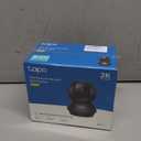 Tapo 2K Indoor Pan/Tilt Wired Security Camera - Works as a Baby Monitor & Pet Camera, Motion Detection, 2-Way Audio, Siren, Night Vision, Subscription-Free Local Storage or Optional Cloud, Black, C211