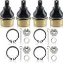 MOTOALL Upper/Lower Ball Joint kit Fit for Honda TRX 420/450 / 500/650 / 680 Foreman Rubicon Rincon 1998 1999 2000-2017 51375-HP5-601 Pack of 4