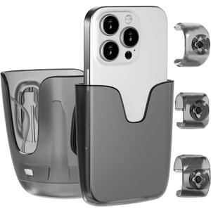 Stroller Cup Holder with Phone Holder, Fits for UPPAbaby Vista/Vista V2/Vista V3/Cruz/Cruz V2/Minu/Minu V2/Minu Duo, Securely Hold The Cup, Quick Attachment, Drinking On The Go, 1Pack