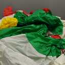 10FT Santa Claus Christmas Inflatable Decorations Blow Up Giant Santa Snowflake Ball Indoor Outdoor Decor Lights for Party Holiday Xmas Lawn Outside Patio Yard Garden Home Ornaments