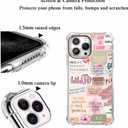 Case for iPhone 15 Pro Max with Christian Design,Jesus Bible Verse Collage Pattern for Men Women,Clear Slim Soft TPU Bumper Case,6.7(Christian,15pm)