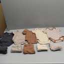 Baby Layette Set Baby Boys' 10-Piece Bodysuits Pants Set Toddler Girl Boy Unisex Baby Gift Sets 3M
