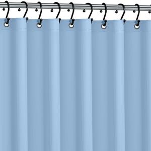 Premium Shower Curtain Liner, 72"W X 72"H - PVC-Free, 6G PEVA Shower Curtain with 12 Rust Proof Grommets And Magnet-weighted Bottom Hem - Moisture Stain Proof Shower Curtain Liner - Light Blue