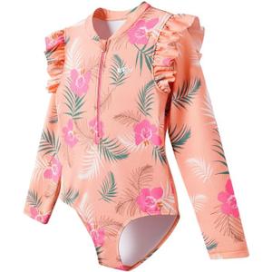 Angel season Girls Swimsuits Kids Bathing Suit One Piece Swimwear with UPF 50+ Cute