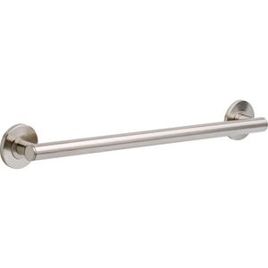 DELTA FAUCET 41824-SS Contemporary Grab Bar with Concealed Mounting, 24-Inch, Stainless (Brilliance Stainless Steel)