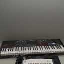 RockJam 61-Key Compact Keyboard Piano with LED Display, Keynote Stickers & Lessons