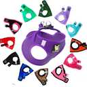 EcoBark Step in Dog Harness - Eco-Friendly Dog Harnesses for for Small & Medium Breed Dogs - Reflective and Adjustable Chest Body Halter Vest -Soft Luxurious Mesh (Purple, XL) (XL- 20 to 26 lbs - Chest Up to 20 in (Pack of 1))