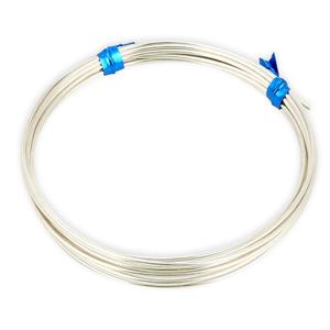 16 Gauge/1.3 mm, 5 FT Half Hard 925 Sterling Silver Jewelry Wire