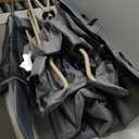 Folding Camping Chair with Shade Canopy for Adults, Canopy Chair for Outdoors Sports with Cup Holder, Side Pocket for Camp, Beach, Tailgates, Fishing - Support 330 LBS (Smoke Gray)