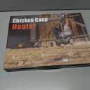 Chicken Coop Heater for Winter, Safe 140W Radiant Heat Panel with ETL Certification, Quiet & Light-Free Design, Ideal for Chicken Coops, Small Pets, and Under Desk Use (15x12)