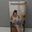 Momcozy CozyPro Nursing Pillow - All Around Lumbar & Arm Support - Safety Guard, Firm & Springy Memory Foam-Stable, Ergonomic Support, Easier Breastfeeding, Wider Cushion, Adjustable, Removable Cover