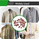 2 x Resin Sewing Buttons,10mm Sewing Round Shirt Button for CraftsDIY and Clothes Sewing (Red Coffee,50pcs)