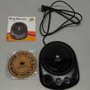 Coffee Mug Warmer - Fastest Heating & Highest Temperature, Coffee Cup Warmer for Desk Auto Shut Off, 4 Temp Settings & 1-12H Timer, Smart Electric Beverage Warmer for Coffee, Tea (Black)