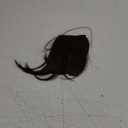 Cephermer Clip in Bangs, Synthetic French Bangs Hair Clip, Fake Bangs Fringe with Temples Hairpieces for Women Natural Curved Hair Extensions for Daily Wear Medium Brown