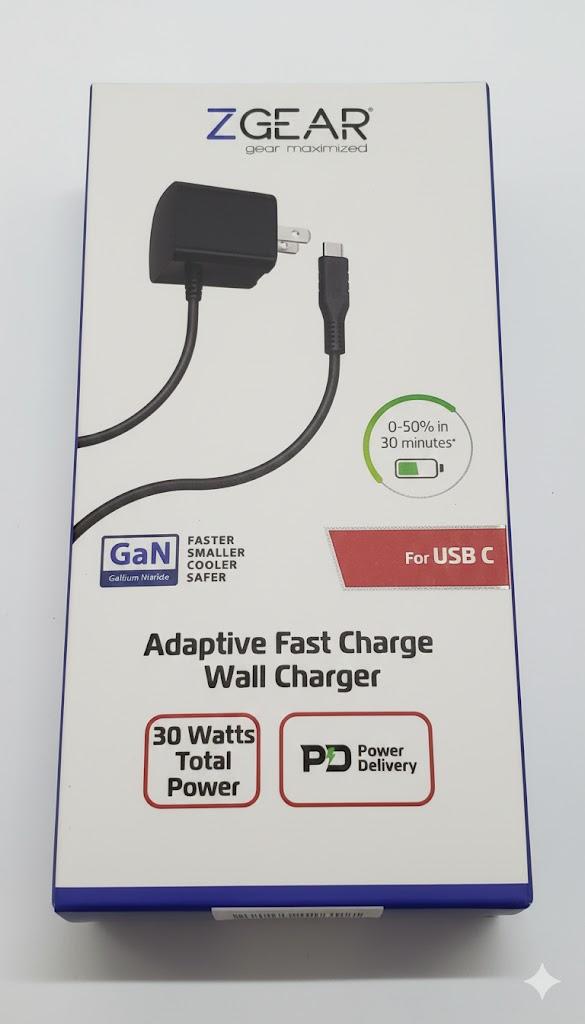 Zgear Adaptive Fast Charge Wall Changer
