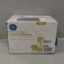 MedPride PowderFree Latex Exam Gloves, Large, Case/1000 (10 Boxes of 100)