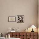 Haimin Fabric Wallpaper Textured Contact Paper (24in X 393in) Peel and Stick Faux Linen Wall Paper Self-Adhesive Vinyl Wallpaper Herringbone Look (Yellow and Brown)
