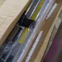 26.2FT Telescoping Ladder with Stabilizer Bar Wheels and Hooks, Multi-Purpose Extension Aluminum Folding Ladder Collapsible Adjustable Telescopic Ladders Extendable Ladder for Homeuse