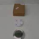 Extra Large Shower Clock with Suction Cups, Date and Temperature, Water Resistant Clock for Bathroom (Silver)