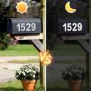 3 x 5 Sets Mailbox Numbers for Outside, Reflective Mailbox Number Stickers 3 Inch Self Adhesive Vinyl Waterproof Address Numbers 0-9 House Number for Outside Mailboxs Door Signs Cars Trucks Home Business