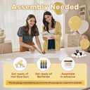 4FT Marquee Numbers, Big Light Up Numbers for 3rd 30th Birthday Decorations Warm Light Marquee Numbers 4 Feet Tall for Anniversary Party Decor, Number 3