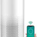 Afloia Air Purifiers for Bedroom Home Large Room, 2.4GHz Wi-Fi Smart 3 in 1 Filter Air Purifiers for Pets Allergy Odor Smoke Dust Mold Pollen, Air Cleaners Work with Alexa and Google Assistant (Black)