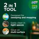 Swiffer Sweeper 2-in-1 Mops for Floor Cleaning, Dry and Wet Multi Surface Floor Cleaner, Sweeping and Mopping Starter Kit, Includes 1 Mop + 19 Refills, 20 Piece Set