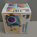 iPlay, iLearn Baby Elephant Activity Cube, Infant Busy Cube Montessori Toy for 1 Year Old, Babies Carseat Plane Travel Toy, Toddler Sensory Development Learning Birthday Gift 6-9-12-18 Months 2 3 Year