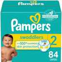 Pampers Baby Diapers - Swaddlers - Size 2, 84 Count, Ultra Absorbent Disposable Infant Diaper