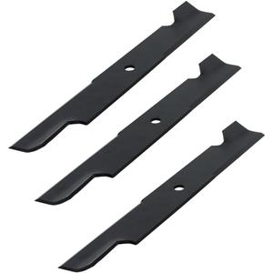 038-0005-00 Mower Blades Compatible with Bad Boy MZ Magnum 54" Deck 038-0001-00 Mower Blades FIt for Rotary 54" Deck Lawn Mower 3PCS