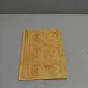 Petoysoso Bead Board for Jewelry Making, Bamboo Beading Board for Jewelry Bracelet Making, DIY Bracelet Bead Board