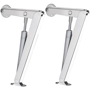 200N-60lbs Chest Heavy Duty Soft Close Lid Support Hinges Large & Long Chest Hinges for Wooden Box, Slow Lowering Pneumatic Heavy Lid Lifter Gas Struts