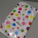 2 Pcs Large Gift Bags Oversized Plastic Storage Bags 48"x 36" with 2 Pcs Pull Flowers for Huge Big Gifts Presents Wrapping Kids Bicycle Bike Goodie Bags, Birthday, Party, New Parents Baby Shower