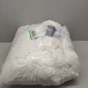 Bedsure California King Size Comforter Set, White Soft Prewashed Bedding for All Seasons, 3 Pieces GentleSoft Down Alternative Bed Set, 1 Lightweight Comforter (104"x96") and 2 Pillowcases (20"x36")