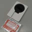 Grat 4 for Magsafe Magnetic Phone Grip Stand, 360 Rotatable Elastic Strap Loop, Detachable Ultra-Thin Aluminum Ring Kickstand Compatible with iPhone 17 Pro Max Air 16 15 14 13 12, Black