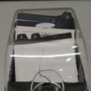 Business Card Holder for Desk, Storage up to 350 Cards Capacity Business Card File Box, Push-Button
