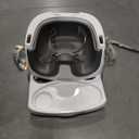 Ingenuity Baby Base 2-in-1 Booster Feeding and Floor Seat with Self-Storing Tray - Slate