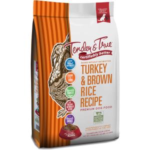 Tender & True Antibiotic-Free Turkey & Brown Rice Recipe Dog Food, 51012