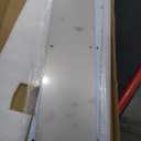 Door Push Plate, 4" x 16" Aluminum Metal Kick Plate, Gloss White, 4 Pack | Screw Mount Installation, Rounded Corners, Metal Kick Plate for Bottom of Door, Kick Plates for Exterior Doors