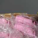 Mahjong Racks with Pushers Set of 4, All in One Acrylic Mahjong Pushers and Racks, Portable American Mahjong Accessories，Pink