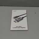 acer USB C to HDMI Cable for Home Office 6.6FT (4K@60Hz), Thunderbolt 4/3 Compatible, High-Speed Type C to HDMI 2.0 Braided Cord for MacBook Neo, iPhone 17/16 Pro/Max, iPad Pro, Galaxy S25, Surface