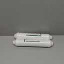 Membrane Solutions T33 Inline Water Filter, 2-Pack 1/4" Quick-Connect Replacement Cartridges for Refrigerator & Ice Maker, Post-Carbon Filter for Reverse Osmosis Systems, Push-to-Connect