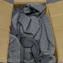 Road Comforts Car Seat Covers for Front Seat, Low Back Heavy Duty Breathable Flax Seat Protector, Airbag, Not Seat Belt Compatible, Washable Seat Cover Fits for Most Cars, Trucks, SUVs, Vans Gray