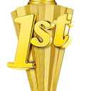 1st Place Trophy First Place Award for Sports Tournament Funny Gold Winner Trophy Cup for Football Soccer Competitions Reward Ceremony