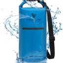 VANNMESTER Floating Waterproof Bag Small Dry Backpack Sand Bag Anchor Waterproof Backpack for Travel Beach Vacation Hiking Camping (Blue)