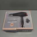 INFINITI PRO by CONAIR Hair Dryer, 1875W Blow Dryer with Diffuser and Concentrator, Ceramic Technology, 3 Heat & 2 Speed Settings, Cold Shot Button, Black