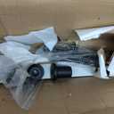 AmazonBasics Sliding Barn Door Hardware Kit, 6.6 Foot, J Shape, Black 1/2 